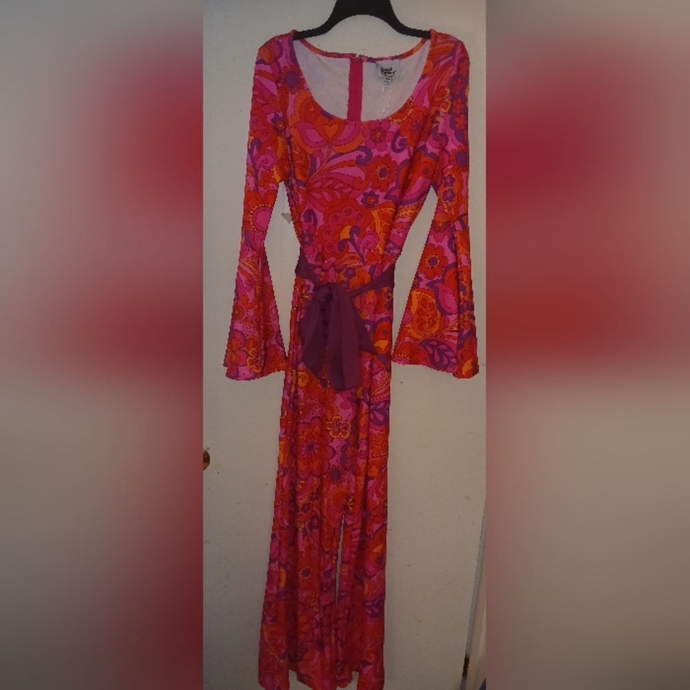 UNIQUE VINTAGE × SMAK PARLOUR BARBIE COLLAB 60S JUMPSUIT UNWORN NEW WITH TAGS XL